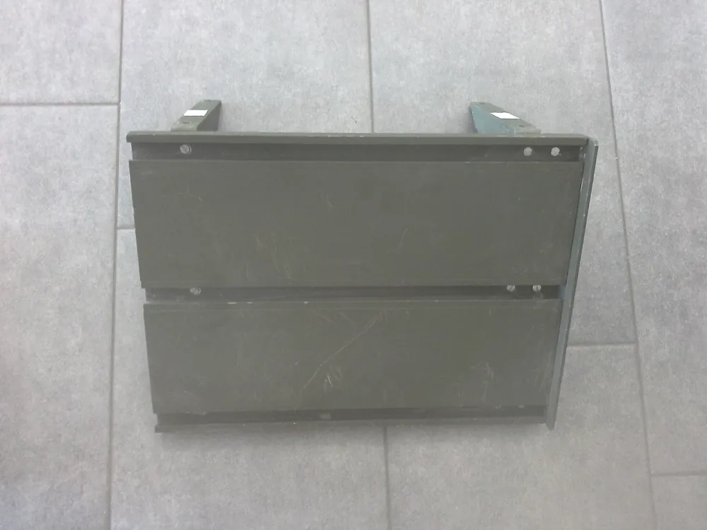Top-Preis Halterung mit Aluplatte 432 x 322 mm