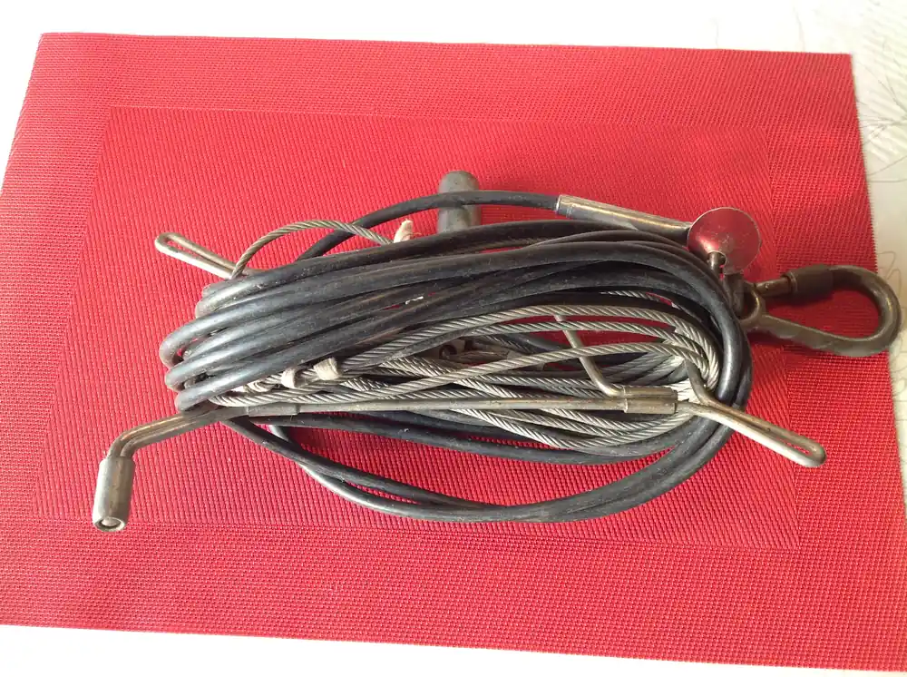 Top-Preis Geroh-Mast Abspannseil auf Haspel, 10 m