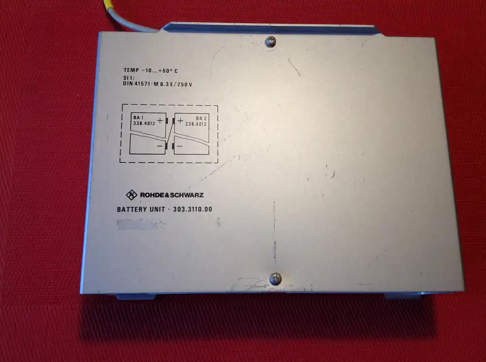 Rohde & Schwarz Battery Unit, wiederaufladbar Echt