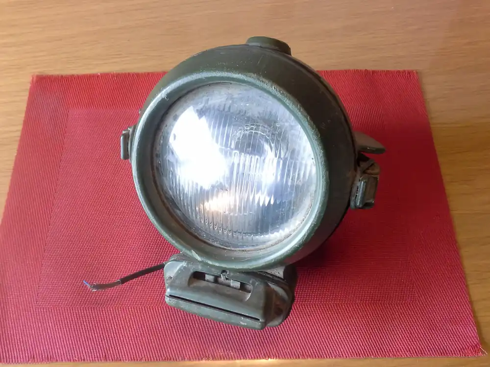 Hauptscheinwerfer, mit Leuchte, Suchlicht, Infrarot, Stromversorgung Wannendetektor, Schützenpanzer, Marder Preis Gesenkt