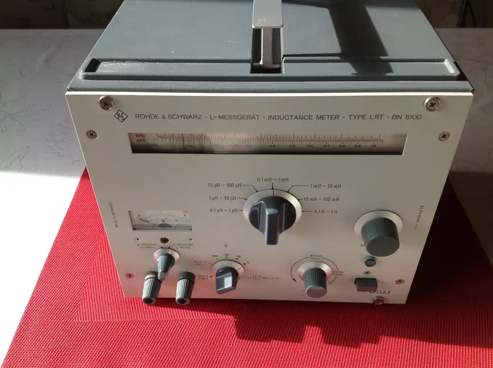 Rohde & Schwarz L-Messgerät - Inductance Meter Typ LRT Rabatt