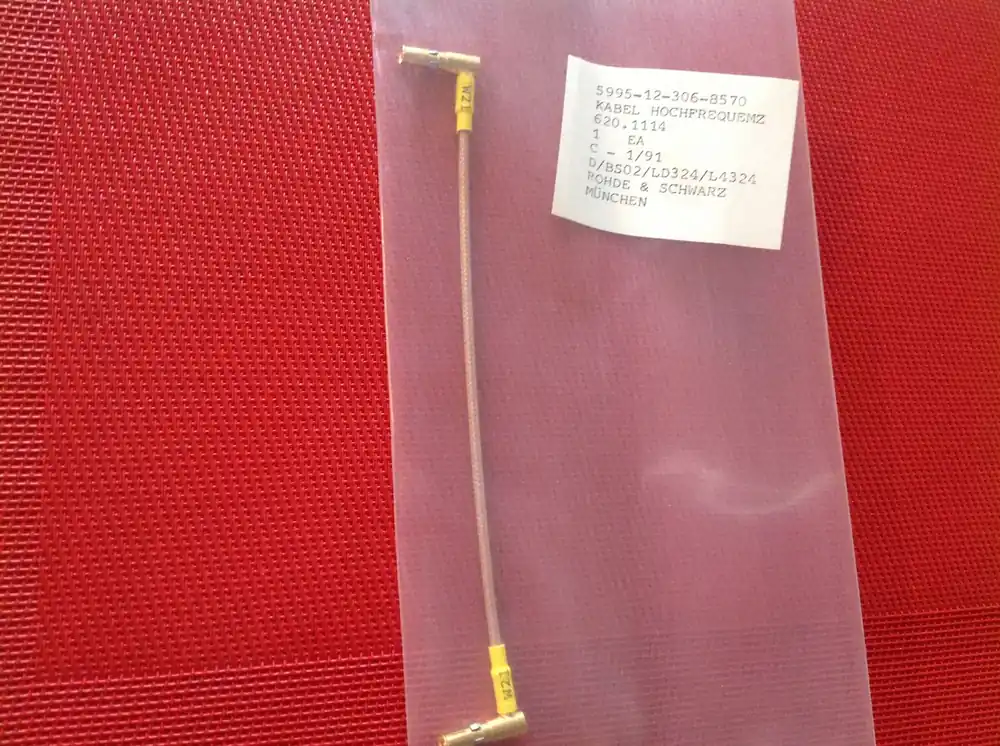 Rohde & Schwarz HF-Kabel W21 Zertifiziert
