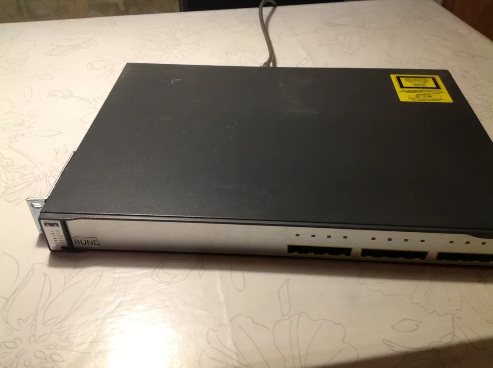 Cisco Switch C3750G-12S-S Nur Für Kurze Zeit