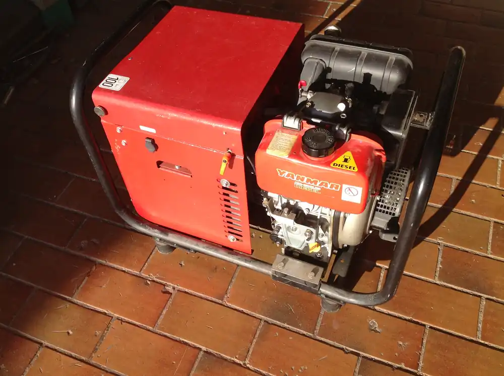 YANMAR Diesel Stromaggregat Mod.S 4500 Syedi DD Garantierte Lieferung