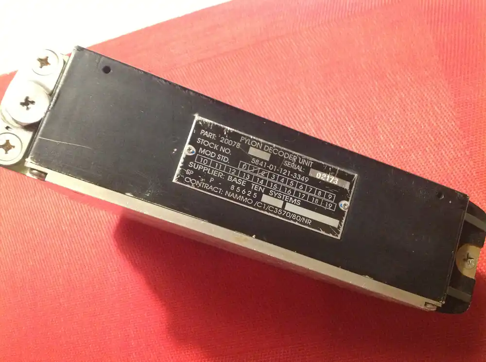 Pylon Decoder Unit vom LFz Tornado Sonderaktion