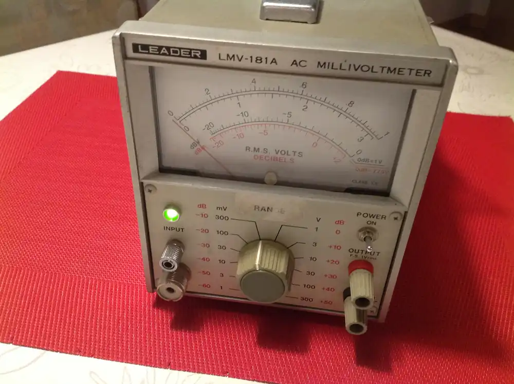 LEADER LMV-181A AC Millivoltmeter Markenware
