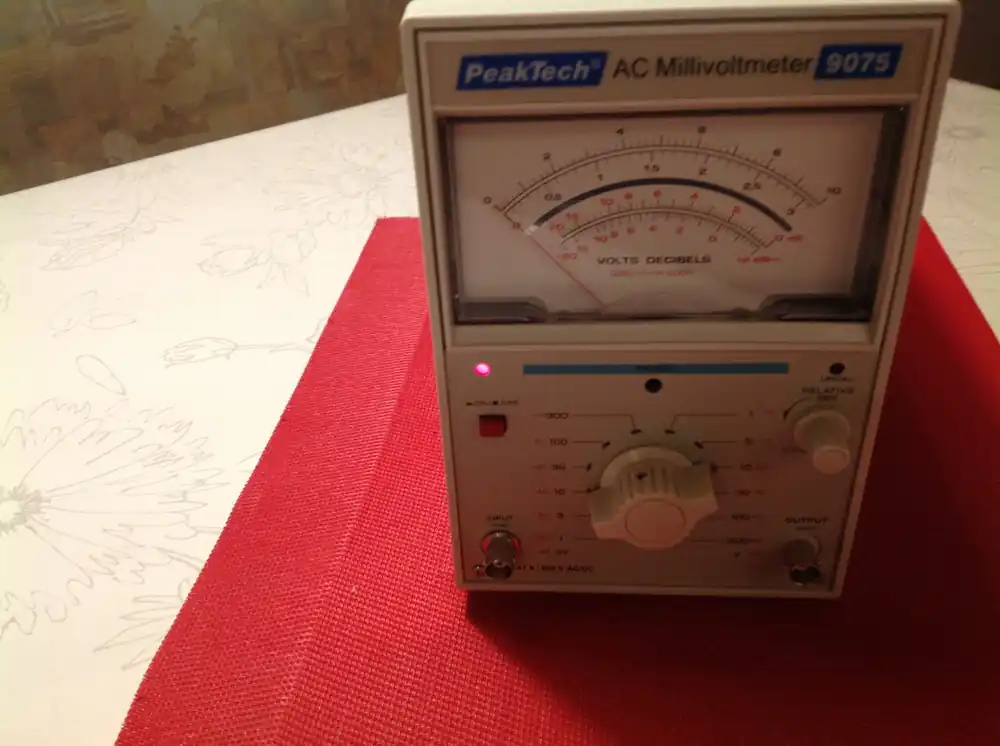 Peak Tech 9075 AC Millivoltmeter Direkt Vom Hersteller