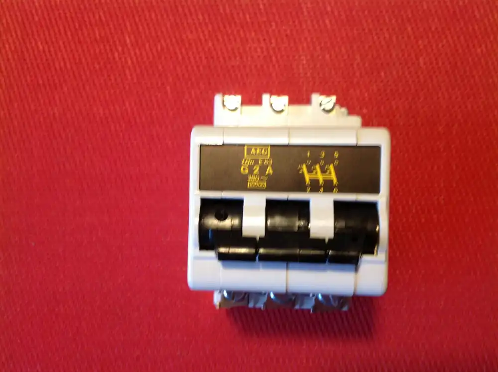 Garantierte Lieferung Sicherungautomat AEG Elfa E 63, G 2A