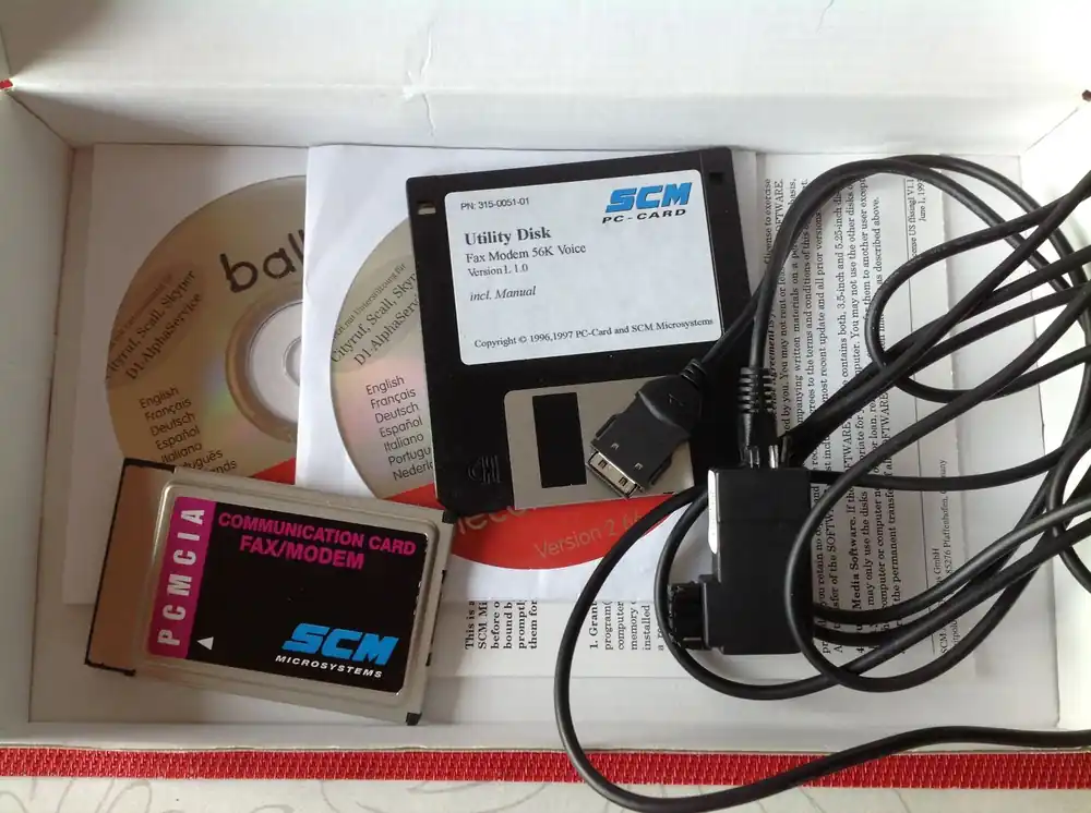 Communication Connectivity Card, SCM Microsystems, Fernmelde-Modem Super-Preis