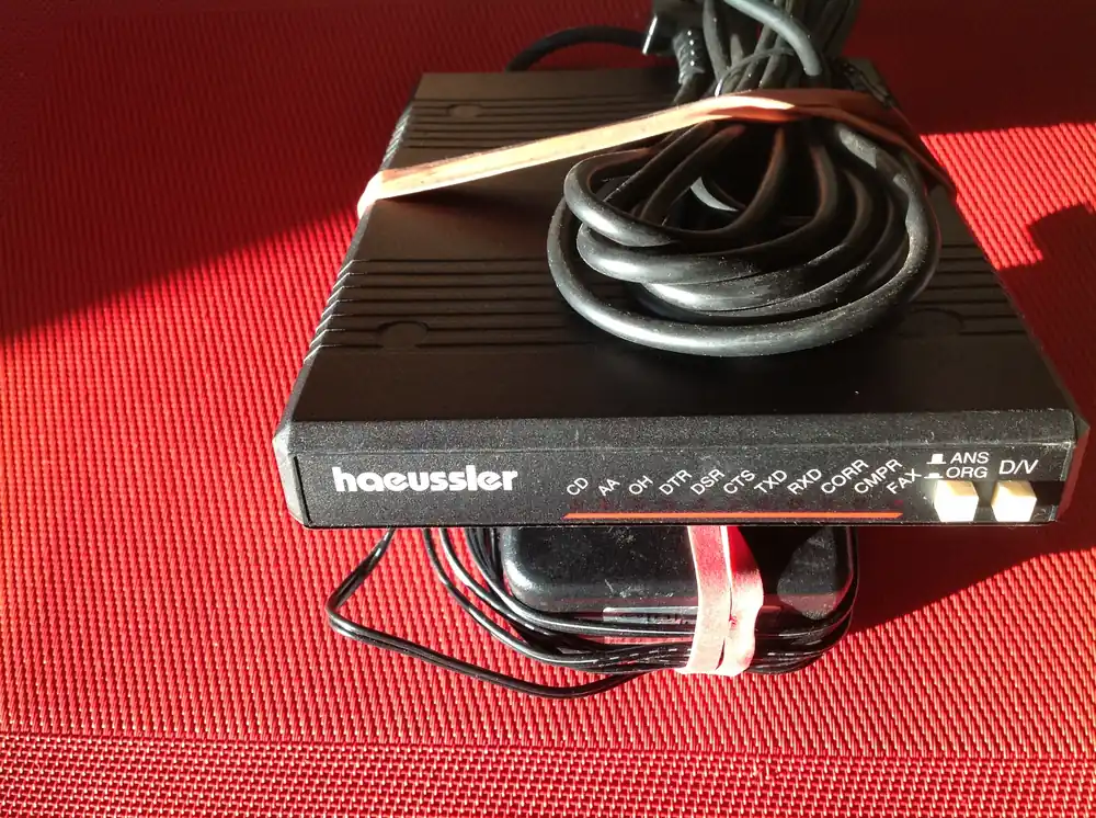 Garantierte Lieferung Fernmelde-Modem Häussler Mod. H-144em