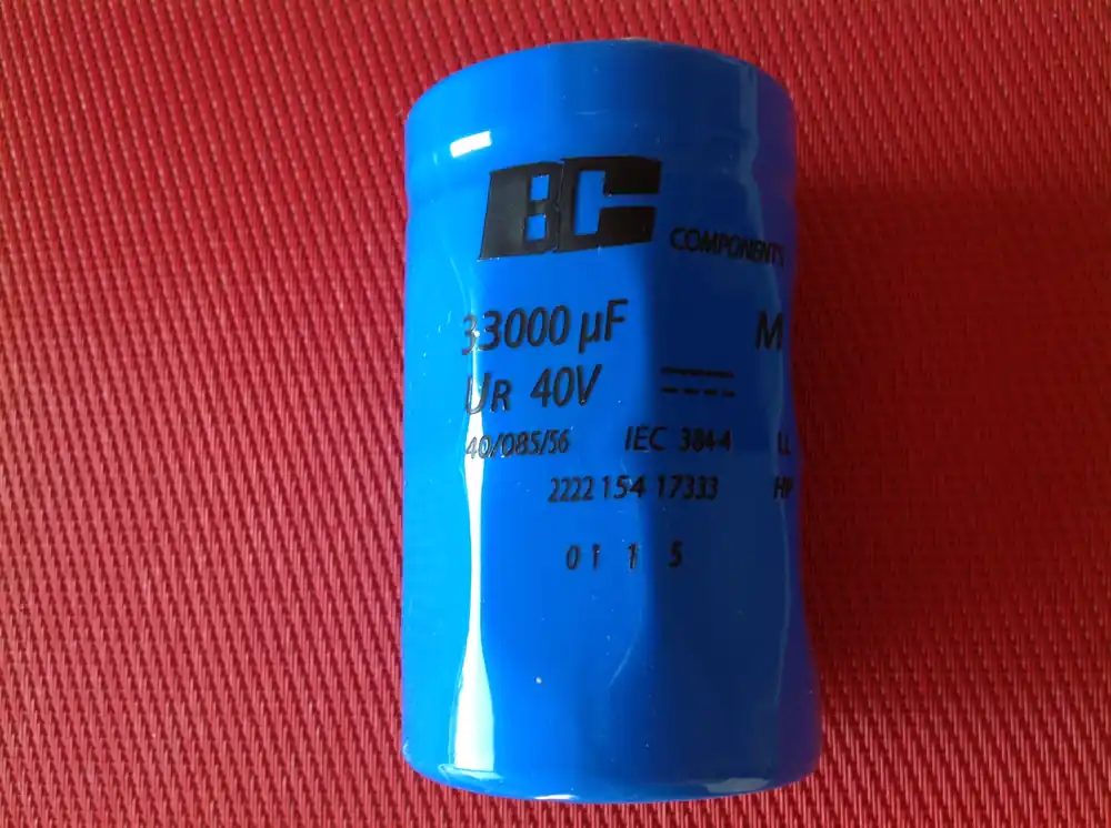 Knallerangebot BC Components Kondensator 33000 µ, 40 V
