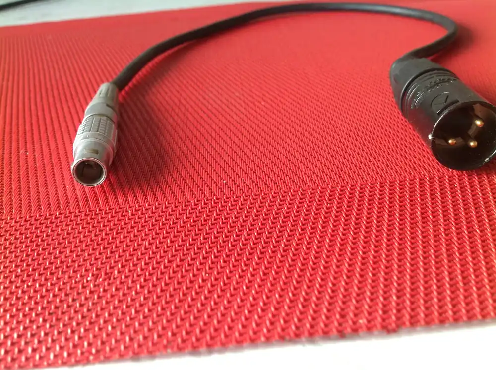 Kabel mit Lemo-Stecker 3 pol. + Neutrik-Stecker 3 pol. Abverkauf