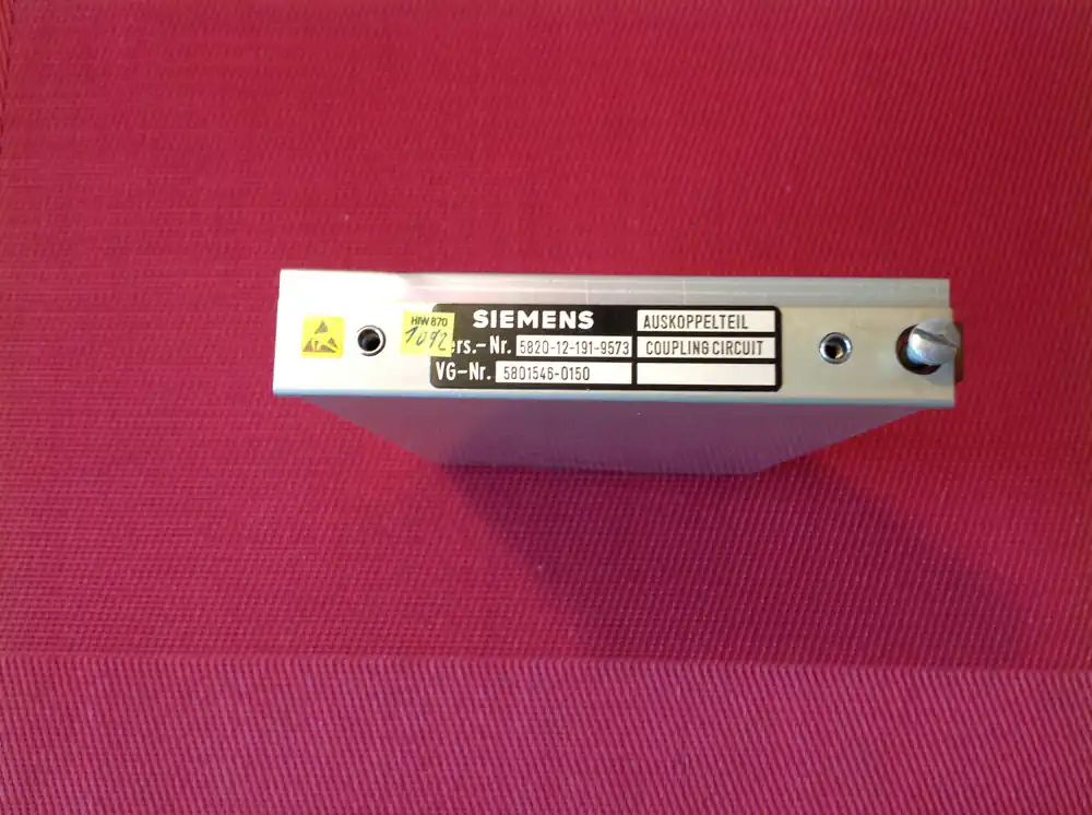 Siemens Einschub Auskopplerteil, Coupling Circuit Saisonangebot