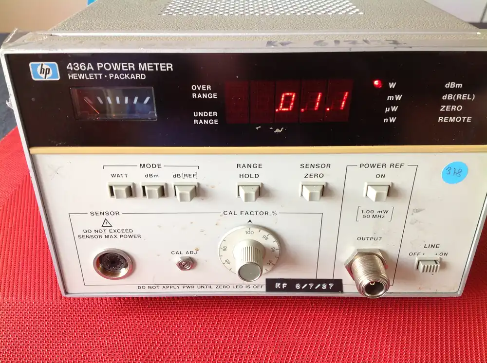 Hewlett Packard 436A Power Meter Garantierte Lieferung