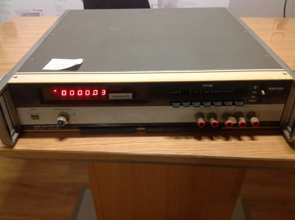 Billig Hewlett Packard 3498 A Multimeter
