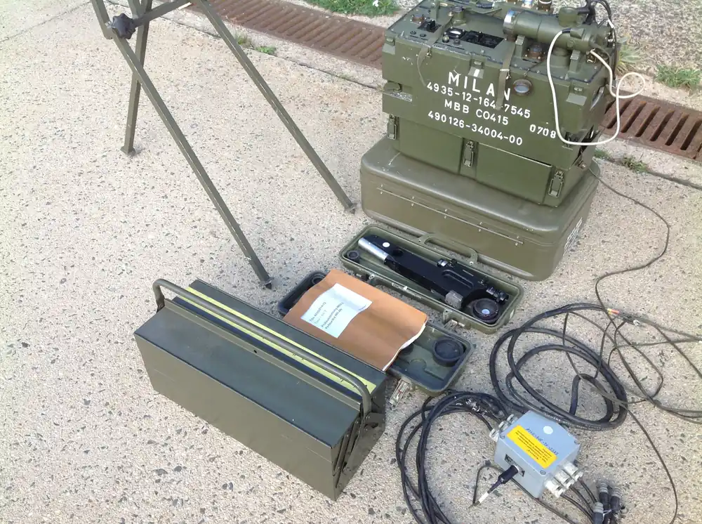 Prüfausstattung MES 2 für Lenkflugkörpersystem, Panzerabwehrwaffe MILAN, Vers.Nr. 4935-12-165-1733 Meistverkauft