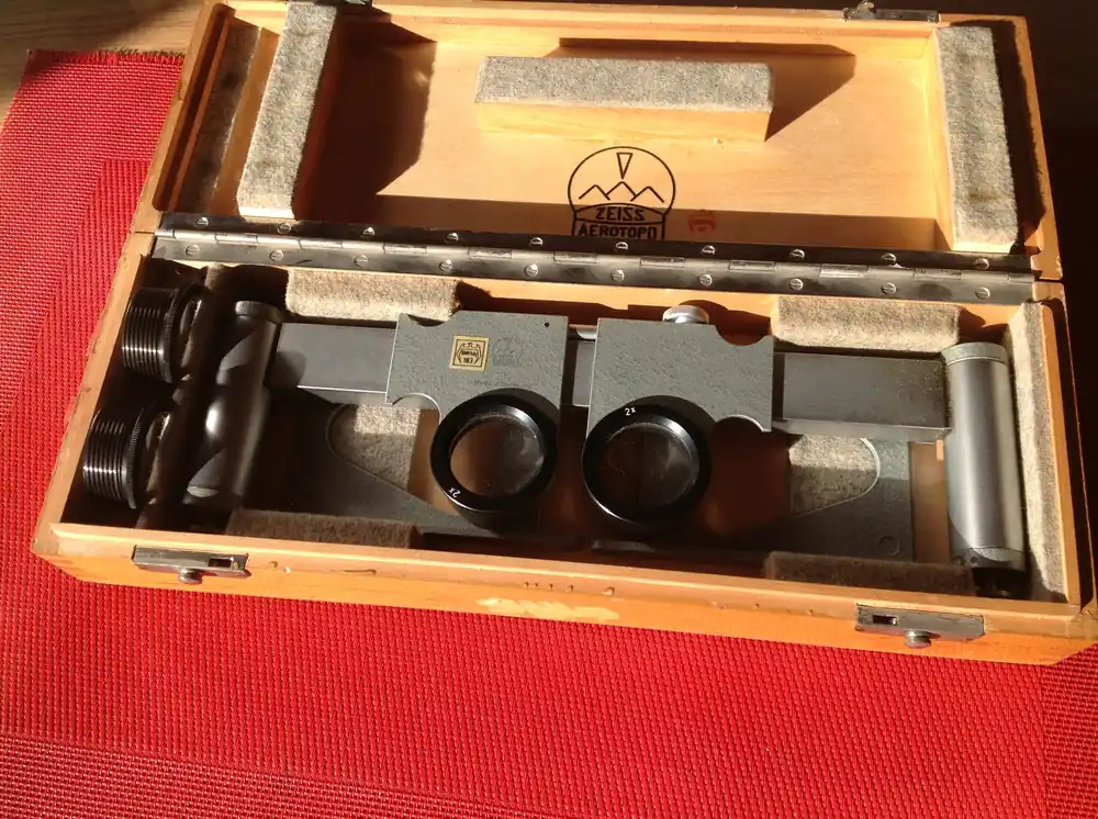 Carl Zeiss Aerotopo, Brückenstereoskop, Vers.Nr. 6675-12-127-2255 Neu