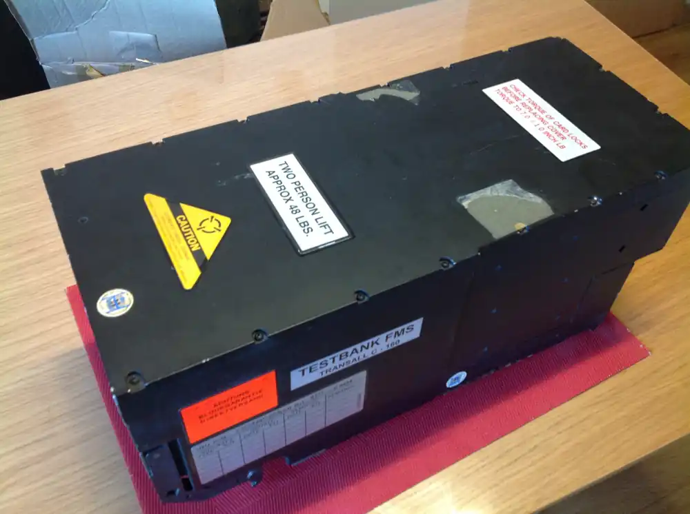 Nur Heute Laser-Navigations-Gerät, Navigation, Unit Inertial vom Transportfugzeug Transall C-160 u. Transportflugzeug Hercules C-130