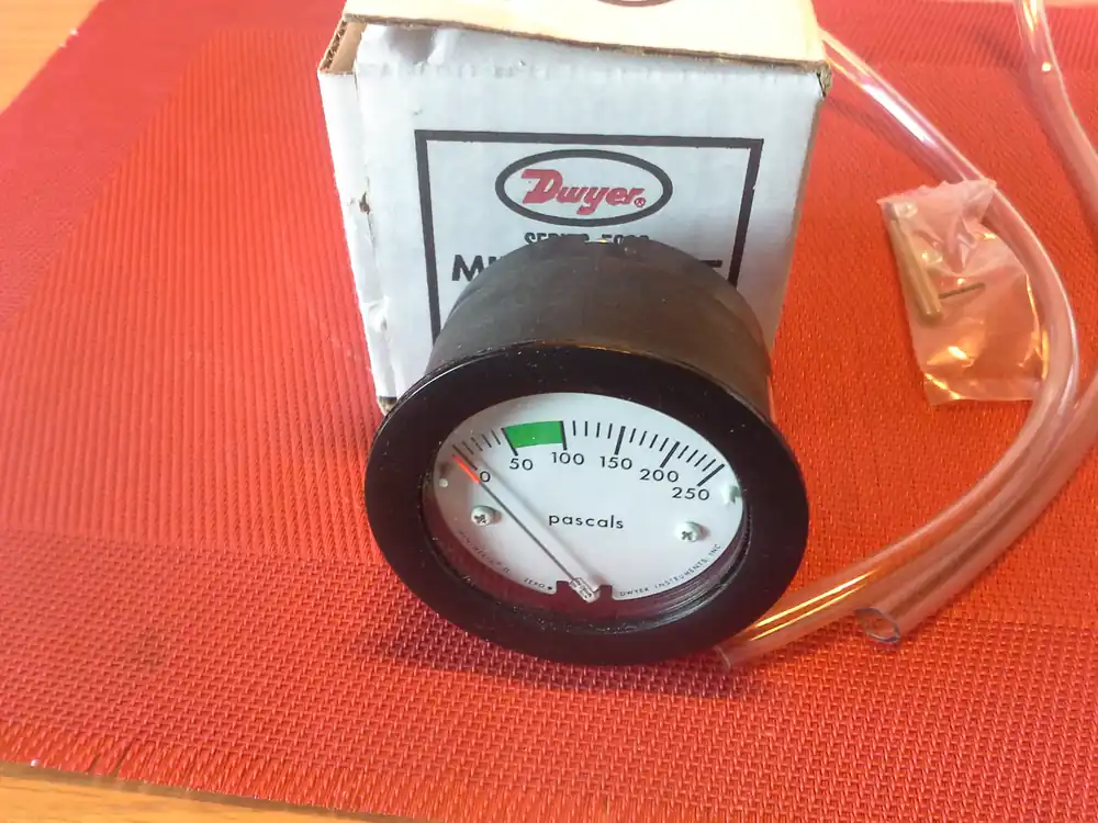 Dwyer, Anzeiger, Filterwartung, Series 5000, Minihelic II, Pressure Gage, 250 P Ausverkauf