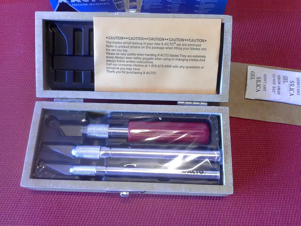 X-Acto Precision Instruments, Basic Knife Set, Messer-Set, 13 tlg Direkt Vom Hersteller