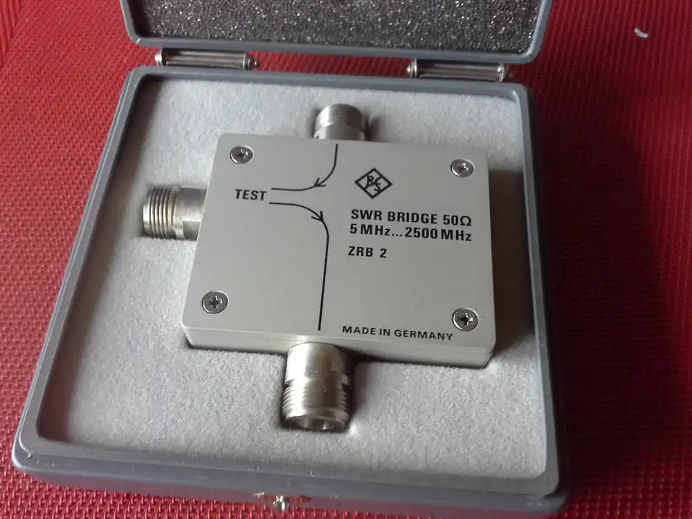 Rohde & Schwarz SWR Bridge ZRB 2, 5MHz....2500 MHz, 50 Ohm Sale