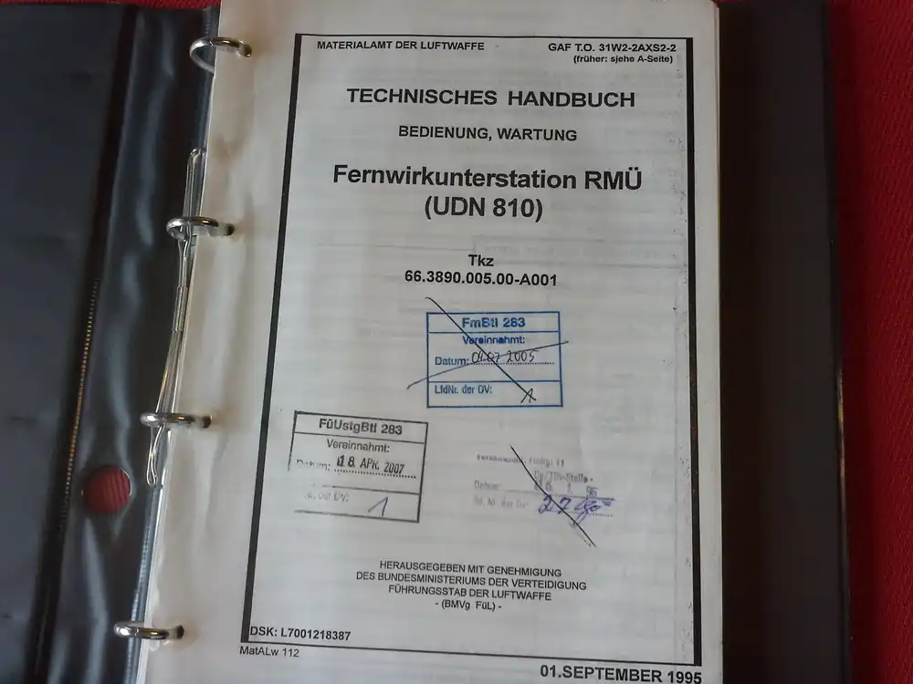 Heißes Angebot Bosch, GAF T.O. 31W2-2AXS2-2, Technisches Handbuch, Fernwirkstation RMÜ (UDN810)