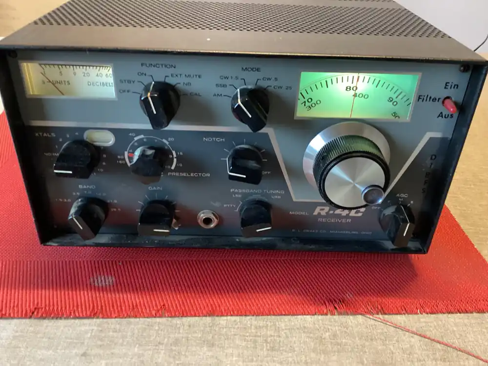 Drake Empfänger/Receiver Mod. R-4C Highlight