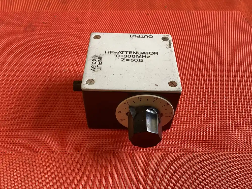 HF-Attenuator 0....300 MHz, 50 Ohm Garantierte Lieferung
