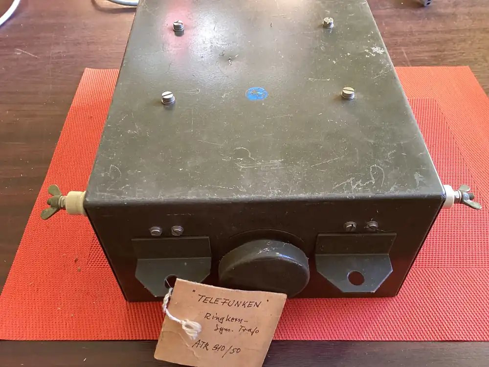 Knallerangebot Telefunken, Antennen-Anschlussgerät, Ringkern-Trafo ATR 540/50