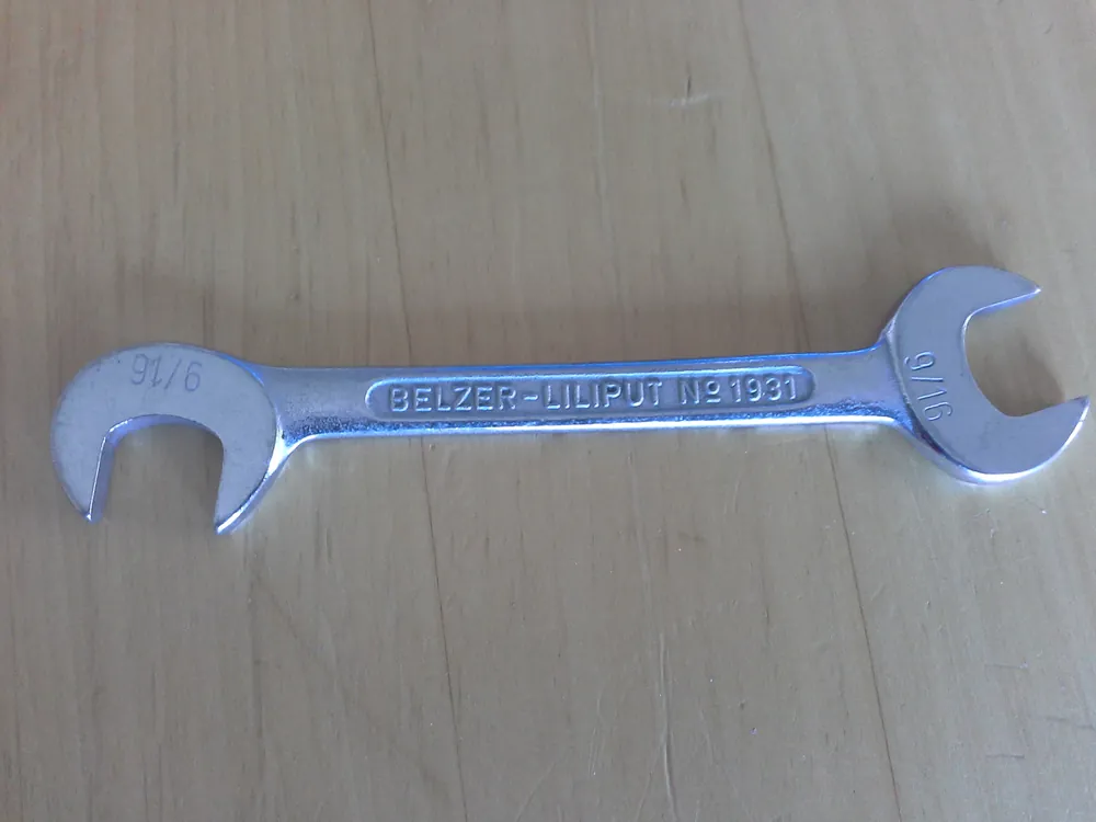 Belzer Winkel-Maulschlüssel 9/16" Aktuell