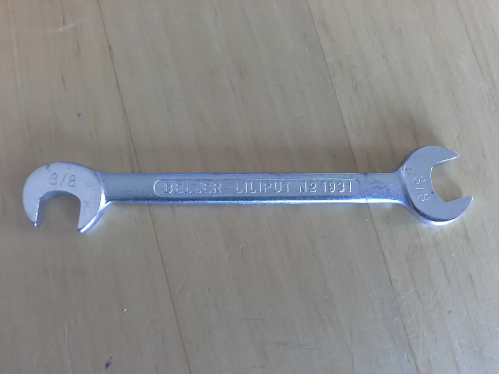 Belzer Winkel-Maulschlüssel 3/8" Begrenztes Angebot