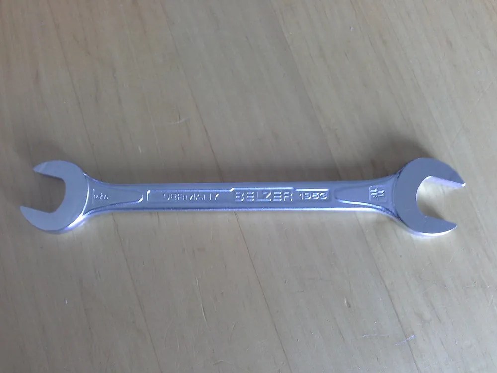 Kracherpreis Belzer Doppel-Maulschlüssel 5/8" und 11/16"