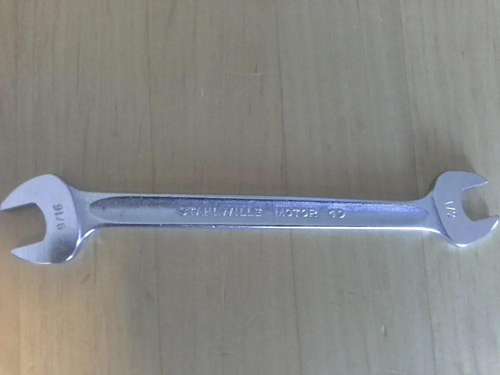 Stahlwille Doppel-Maulschlüssel 1/2" und 9/16" Markenprodukt