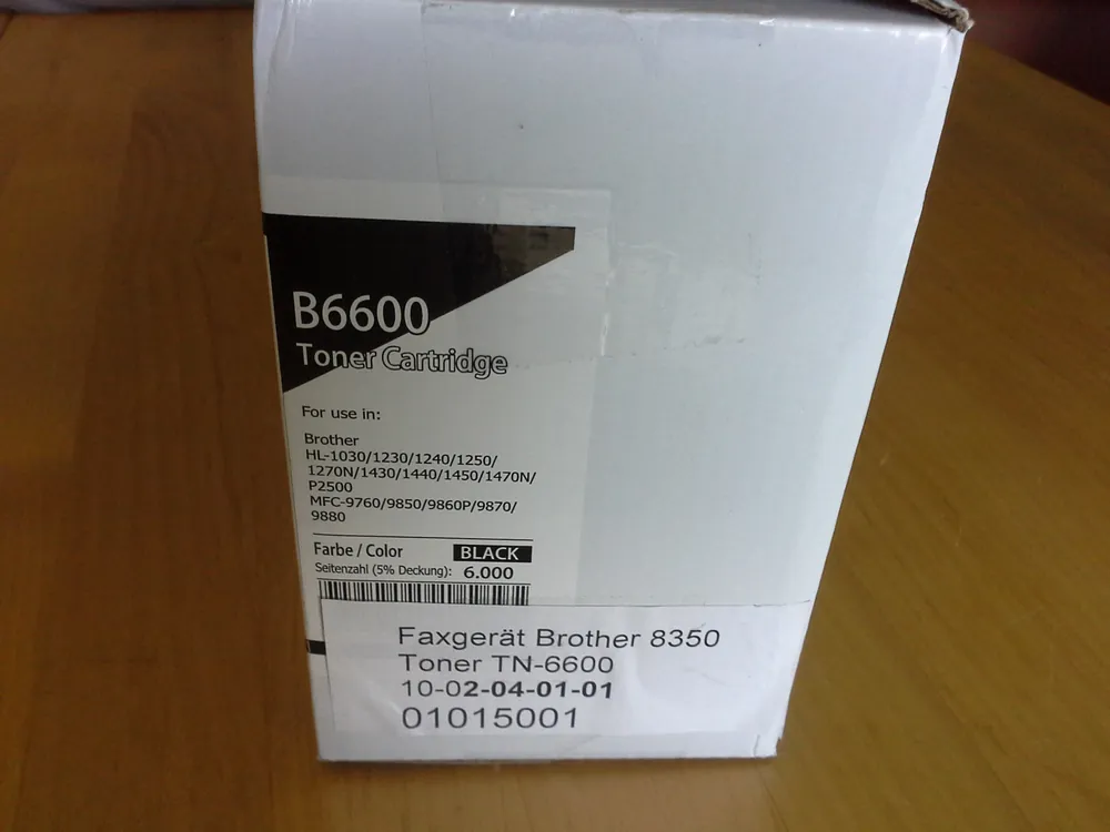 Brother Toner TN 6600 Highlight