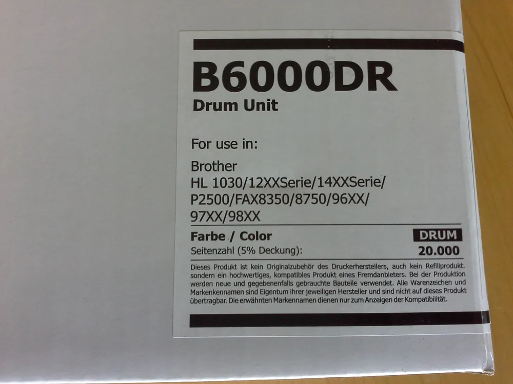 Super-Preis Brother DR 6000 Bildtrommel