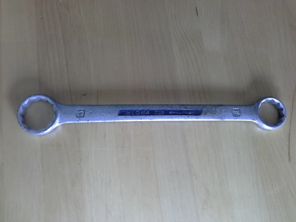 Nur Für Kurze Zeit Elora Doppel-Ringschlüssel flach SW 36/41