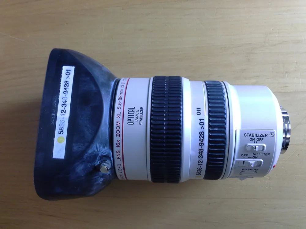 Canon 16 x Zoomobjektiv XL 5,5-88 mm Highlight