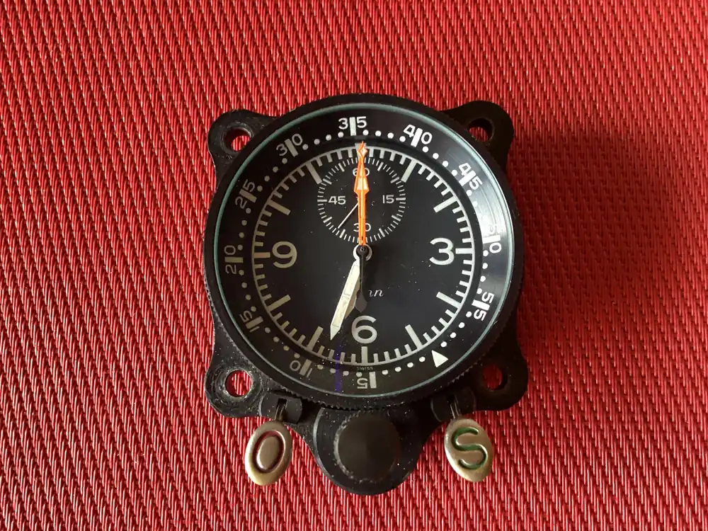Kampfflugzeug Tornado, Borduhr DTD 573A, NABO17ZMF Markenware