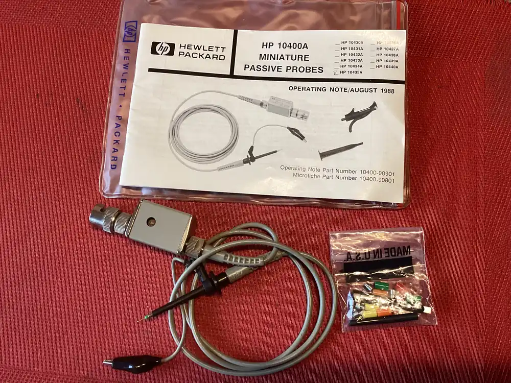 Hewlett Packard 10400A Miniature Passive Probes Letzte Chance