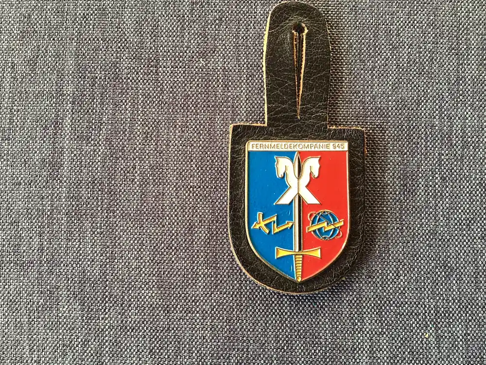 Jetzt Kaufen Bundeswehr, Brustanhänger, Verbandsabzeichen, Fernmeldekompamie 945, Eloka, Heer