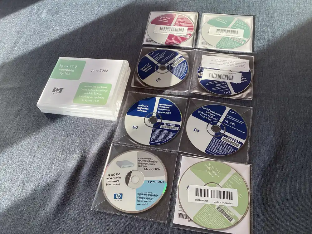 Sonderangebot Hewlett Packard, Installationssystem oder eines Booklets für das Betriebssystem HP-UX 11.0