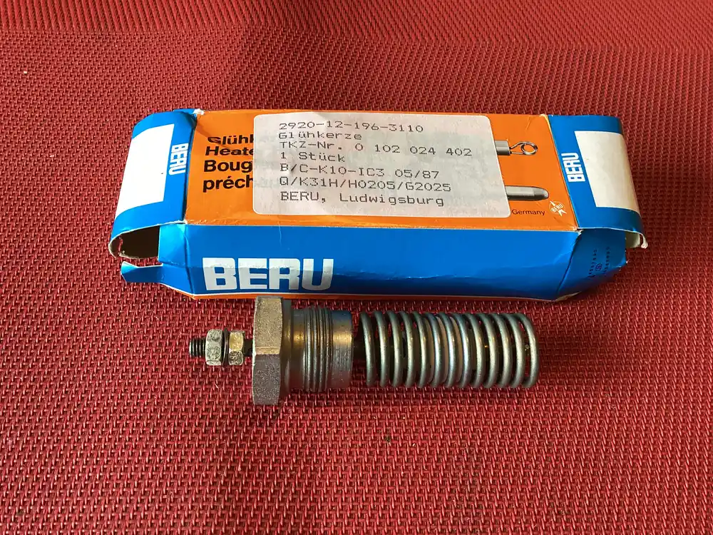 Jetzt Bestellen Bundeswehr, Glühkerze B/C-K10-IC3, Beru