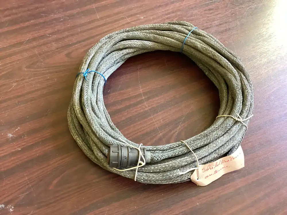 Jetzt Bestellen Antennenkabel 19 pol., ca. 10 m, für DDR RFT Sende-Empfangsanlage KBS 1300 mit Anschluss Schildkrötenantenne