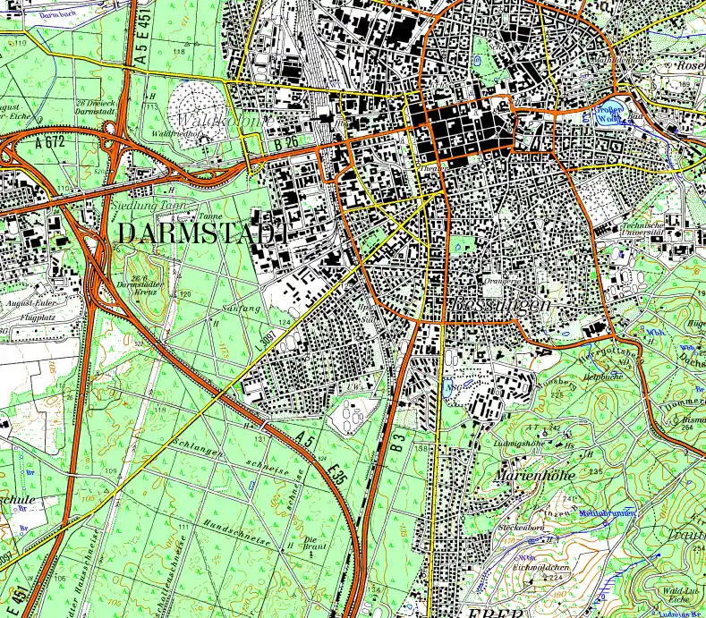 Beliebt Flight Planner - Topographische Karte - Sachsen-Anhalt