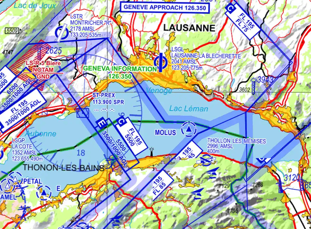 Beliebt Flight Planner - V500 - Switzerland