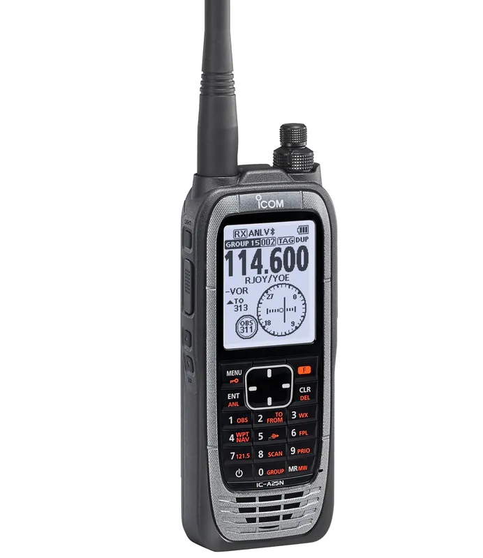 Preis Gesenkt ICOM Flugfunkgerät IC-A25NE (mit NAV+COM Kanäle)