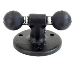 Schnäppchen Basisplatte rund mit 2x 1-Inch-Kugeln (RAM-B-217U) RAM MOUNTS