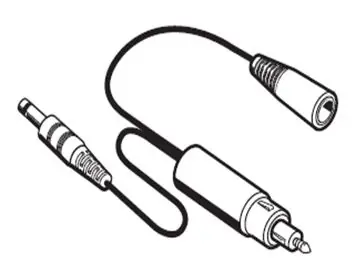 Heißes Angebot Adapterkabel für Sennheiser S1 Digital Zigarettenanzünder.