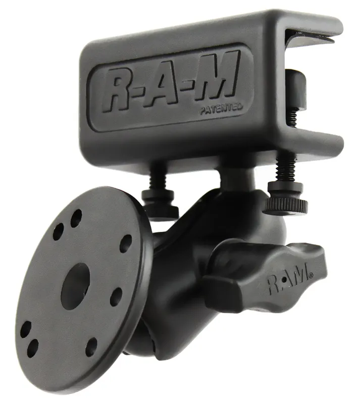SET: Panelhalterung mit Klammer inkl Verbinder / Basisplatte (RAM-B-177-202U) RAM MOUNTS Markenprodukt