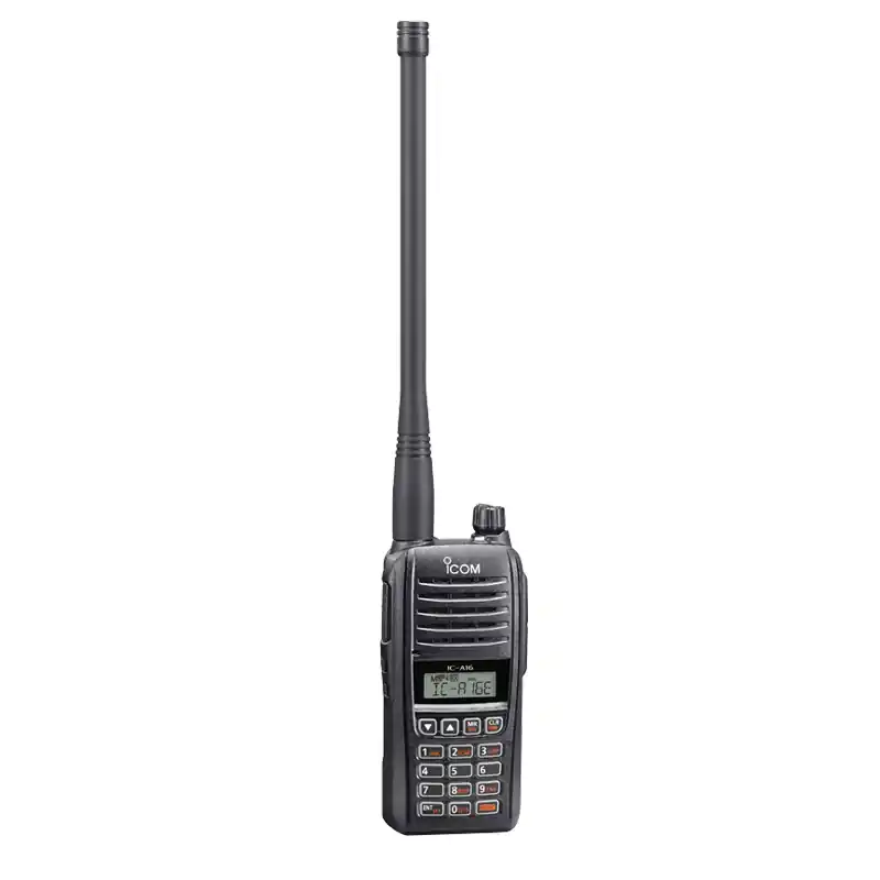 Sonderaktion ICOM Flugfunkgerät IC-A16E (mit COM Kanäle) V42 ohne BT